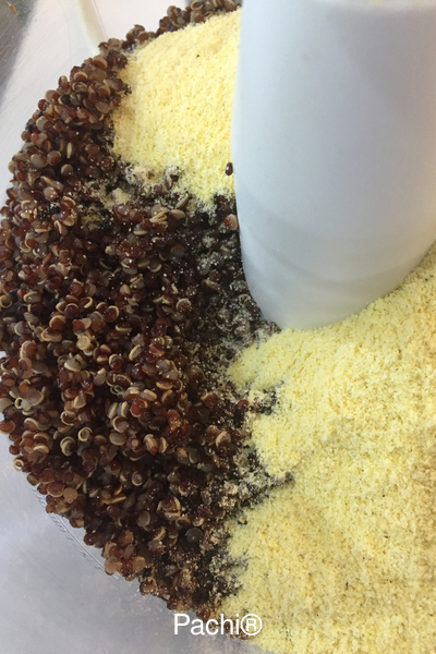 Arepa de Quinoa con harina de Tapioca 
